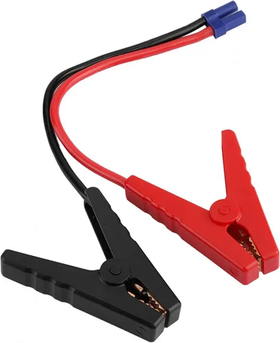 Vista 8 de Clips Booster Jumper Cable, Car Emergencia Jump Starter Batería Clip Pruebas Abrazadera EC5 Enchufe Conector 12V