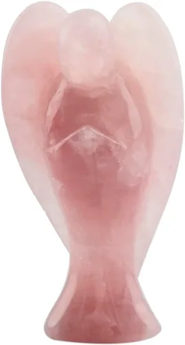 Vista 12 de SUNYIK, estatua de bolsillo de ángel guardián esculpida a mano, curación Reiki espiritual, figura esculpida., piedra ojo de tigre, Tiger's Eye