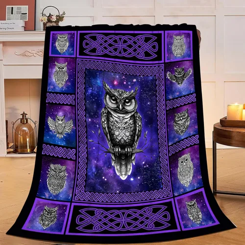 Vista 211 de Manta de águila con la bandera estadounidense y águila calva, regalos para niños, niñas, niños, adultos, mujeres y hombres, suave, acogedora, cálida