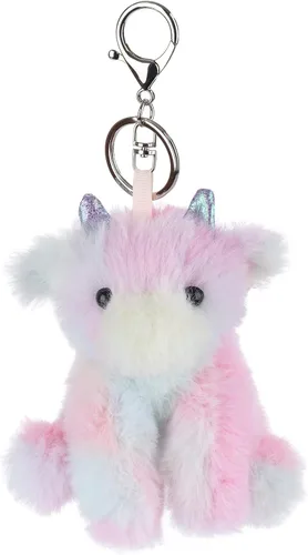 Vista 6 de Apricot Lamb Cute Toys - Llavero suave de peluche de dinosaurio dragón para niños, bolso, mochila, bolso (5 pulgadas)