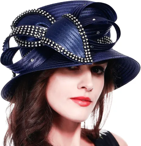 Vista 2 de FORBUSITE Church Kentucky - Sombreros de Derby para mujer
