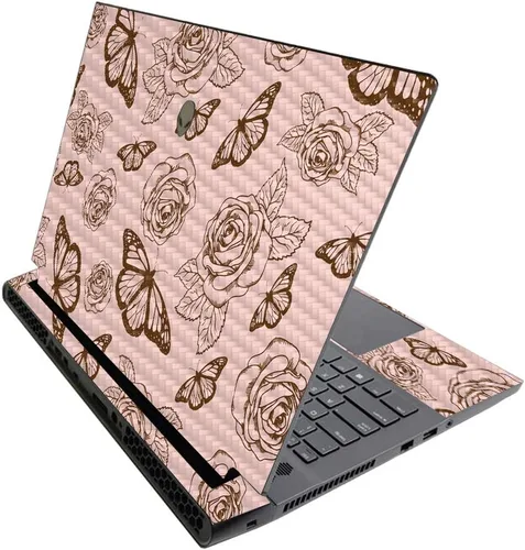 Vista 478 de MightySkins - Skin brillante con purpurina para Alienware M17 R3 (2020) y M17 R4 (2021) - Diversión de los años 90 Acabado duradero con purpurina