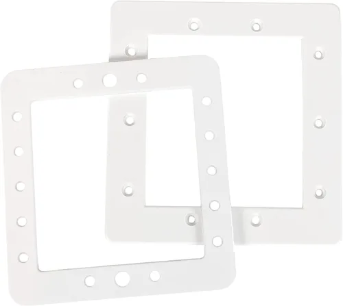 Vista 3 de Hydrotools - Placa frontal y junta de mariposa para piscina, 8.25 pulgadas, color blanco