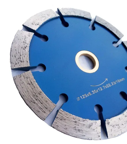 Vista 3 de Hoja de cazador de grietas de diamante de 5 pulgadas con eje de 0.25 pulgadas de ancho 7/8"-5/8