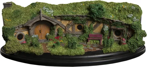 Vista 7 de Weta Workshop El Señor de los Anillos - Estatua de la Cueva del Hobbit (5 Hill Lane)