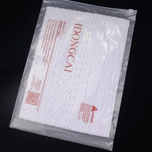 Vista 5 de IDONGCAI Delicado encaje nupcial blanco con borde festoneado, cinta de costura de 0.95 pulgadas de ancho, rollo de 20 yardas para vestido de novia
