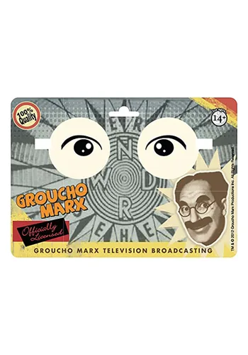 Vista 3 de Gafas Divertidas de Groucho Marx Multicolor