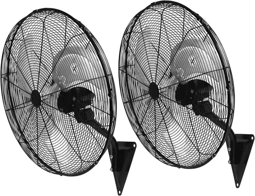 Vista 13 de Bestronair - Ventilador de pared de 20 pulgadas, ventiladores oscilantes de pared de alta velocidad