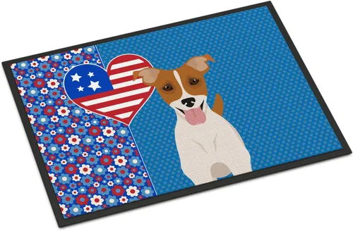 Vista 18 de Caroline's Treasures WDK5119JMAT Airedale Terrier USA - Tapete para interiores o exteriores, 24 x 36 pulgadas, tapete para puerta delantera