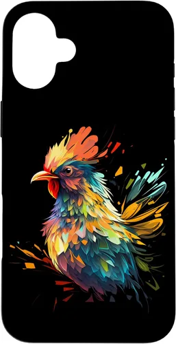 Vista 22 de Funda gráfica de animales de granja divertidos para iPhone 16