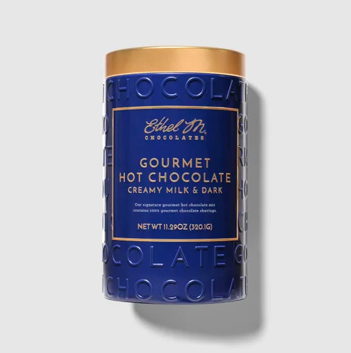 Vista 9 de Ethel M Chocolates - Cesta de regalo de chocolate con leche, colección clásica de chocolate con leche y barras de chocolate con leche prémium