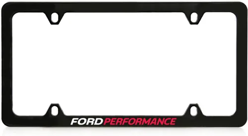 Vista 5 de Marco negro de plástico UV Ford Performance para matrícula