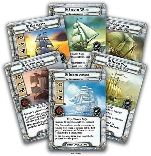 Vista 2 de The Lord of the Rings The Card Game The Dream-Chaser CAMPAIGN EXPANSION – Juego de aventura cooperativa, juego de estrategia, mayores de 14 años