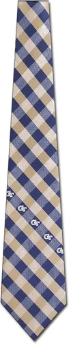 Vista 2 de Eagles Wings Georgia Tech Ties Yellow Jackets Mens College Neckties Comprobar microfibra