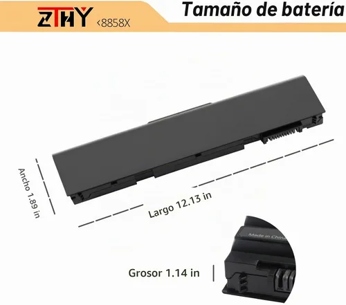 Vista 7 de 8858X T54FJ - Batería de repuesto para laptop Dell Inspiron 14R 4420 5420 7420 15R 4520 5520 5525 7520 17R 4720 5720 7720 Latitude E5420 E5430 E5520
