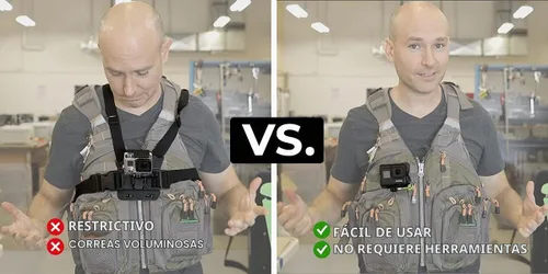 Vista 7 de SNAP Mounts Soporte de pecho para cámara de acción magnética para GoPro y DJI Osmo Action