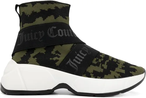 Vista 2 de Juicy Couture Zapatos deportivos de moda para mujer, zapatos de tenis blancos, zapatos gruesos, zapatos para caminar