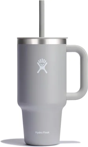 Vista 23 de Hydro Flask All Around - Vaso de viaje de 32 onzas, color morado degradado (Bayberry Ombre)