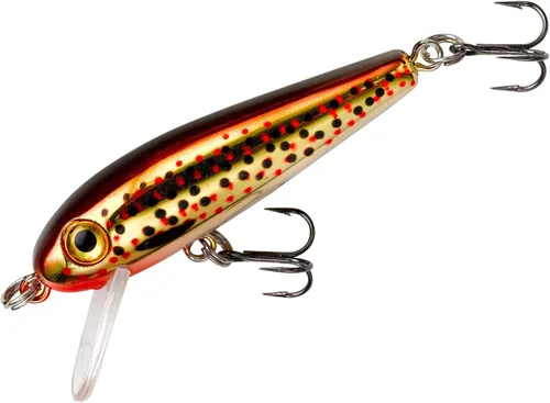 Vista 6 de Señuelos Rebel Tracdown de hundimiento lento, Crankbait para pesca de róbalo, trucha y lucioperca