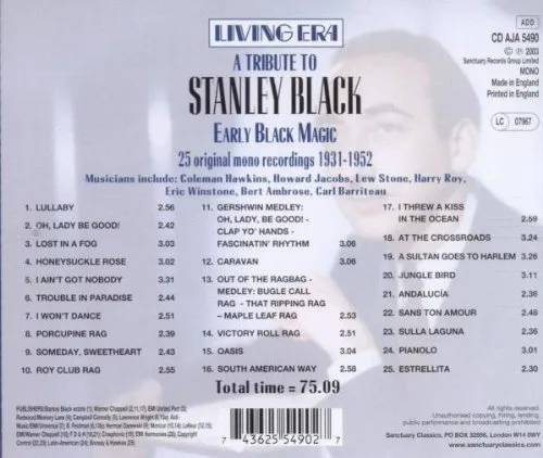 Vista 2 de Early Black Magic Tribute to Stanley Black