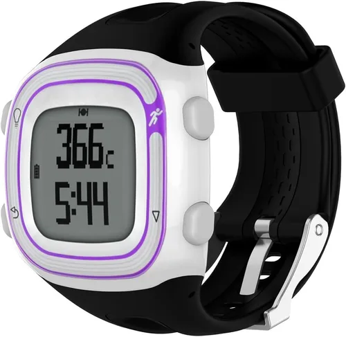 Vista 2 de Correa para Garmin Forerunner 10/15, correa de repuesto de silicona suave para Garmin Forerunner 10/15