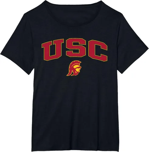 Vista 21 de USC Apparel Southern Cal Trojans Classic Logo Camiseta oficial Negro