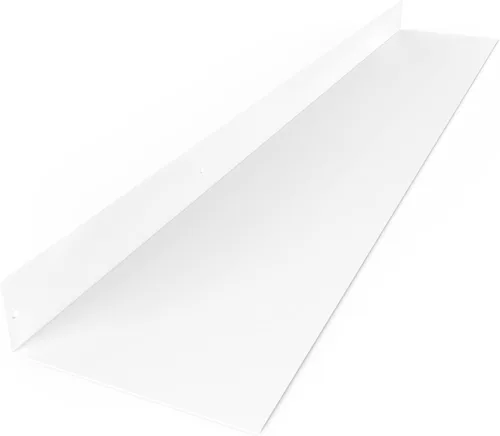 Vista 7 de Estante Flotante Lineal Hecho en EE.UU. - Acero Forjado Fabricado en EE.UU. - Estante Industrial de Metal de Servicio Pesado Montado en Pared