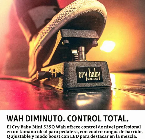Vista 2 de Cry Baby® Mini 535Q Wah
