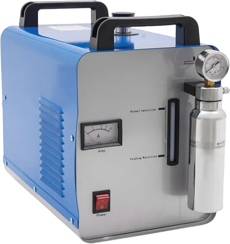 Vista 10 de Oxígeno Hidrógeno Gas Generador de Llama Antorcha Soldador de Agua Pulidor de Llama Acrílico 75 L/H Máquina Pulidora de Llama Acrílico Portátil