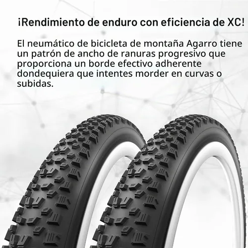 Vista 3 de Vittoria Agarro G2.0 Tubeless Ready TNT Enduro/Trail Fahrradreifen