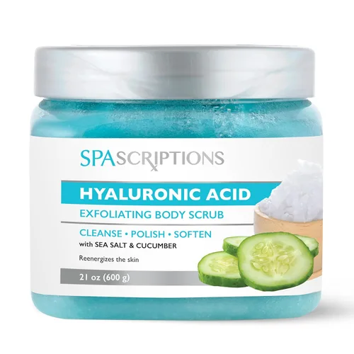 Vista 11 de SpaScriptions African Black Soap Sugar Scrub - Exfoliante corporal desintoxicante con manteca de karité y carbón, ideal para pieles grasas