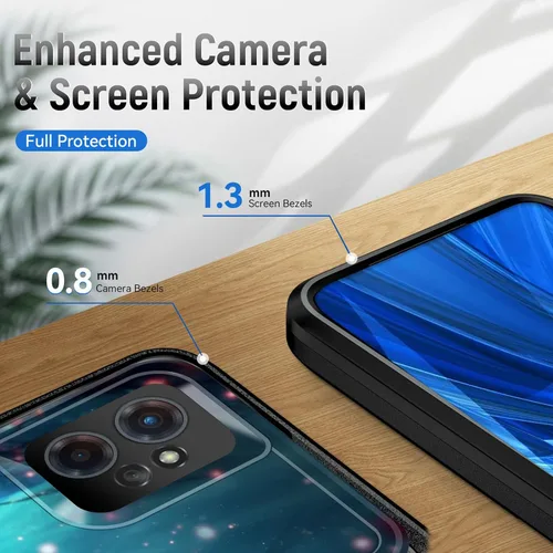 Vista 6 de Funda para Moto G Power 5G 2023, [probada contra caídas de grado militar], resistente, resistente, resistente, a prueba de golpes, funda protectora