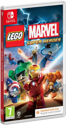Vista 2 de LEGO Marvel Super Heroes Code In Box Nintendo Switch