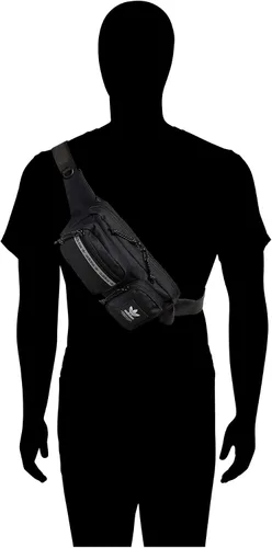 Vista 5 de adidas Originals Originals - Bolso cruzado rectangular, NegroBlanco, Originals - Bolso bandolera rectangular