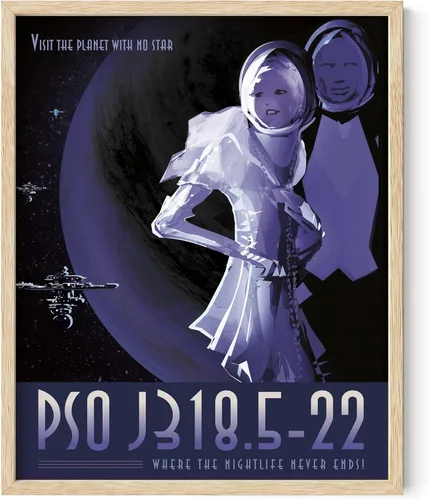 Vista 21 de HAUS AND HUES Arte de pared espacial – Pósteres espaciales vintage, póster JPL de la NASA, pósteres vintage de la NASA para paredes, arte de pared