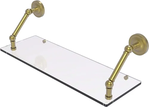Vista 22 de Allied Brass PR-1/22-ORB Pr - Estante de vidrio con bordes biselados de 1 pulgada, 22 pulgadas, bronce aceitado