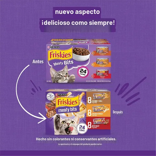 Vista 2 de Alimento húmedo para gatos de Purina