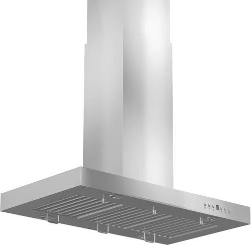 Vista 4 de Z Line 597i-30 900 CFM extractor con montaje para isla, Acero inoxidable