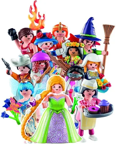 Vista 3 de Playmobil 70026 Figuras coleccionables Serie 15 – Niñas, divertido juego de roles imaginativo, juegos adecuados para niños a partir de 4 años