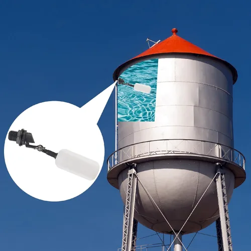 Vista 6 de AquaPulse - Llenador automático de agua de 1/2 pulgada - Válvula de bola flotante ajustable para estanques y canales de ganado - Control automático