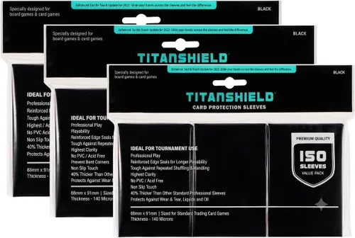 Vista 19 de TitanShield - Fundas Premium para Cartas Compatibles con Pokémon, One Piece, Lorcana, Flesh & Blood y Magic The Gathering MTG