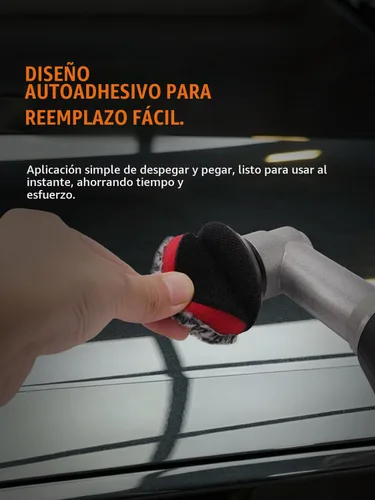 Vista 8 de SPTA Paquete de 10 almohadillas de corte de microfibra de 2 pulgadas, corte y pulido pesados, disco de acabado de microfibra para encerar y pulir