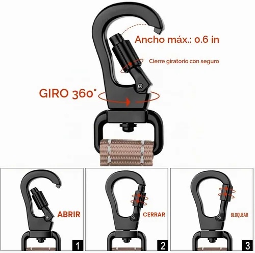 Vista 3 de PLUTUS PET Correa corta para perro, mango acolchado de nailon reflectante, correa de tráfico fuerte con clip de mosquetón, perfecta para perros Beige