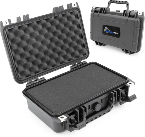 Vista 14 de Cloudten 9 inch Airtight Case with Impact Absorbing Customizable Foam, Includes Case Only