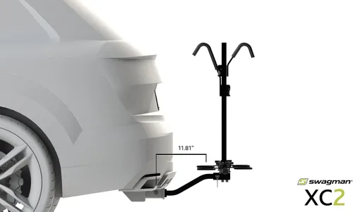 Vista 6 de Swagman XC Cross-Country 2-Bike Hitch Mount Rack