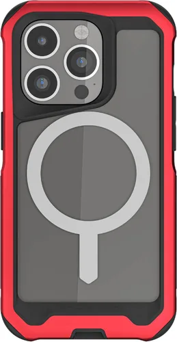 Vista 21 de Ghostek ATOMIC - Funda delgada para Galaxy S21 con parachoques de metal de aluminio y diseño trasero transparente, protección resistente que absorbe