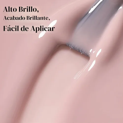 Vista 5 de Esmalte de uñas de secado rápido, esmalte de uñas regular Sheer Nude