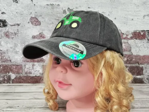 Vista 6 de Hepandy Embroidered Baseball Caps for Boys Girls