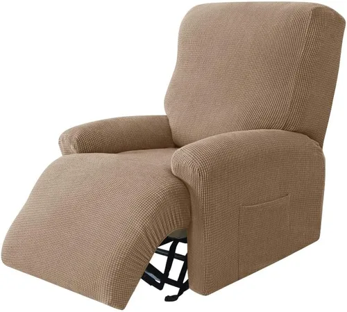 Vista 19 de Konsilsa Fundas para sofá reclinable de 1/2/3/4 plazas, funda elástica para sillón reclinable Lazy Boy, protector de sofá reclinable, funda