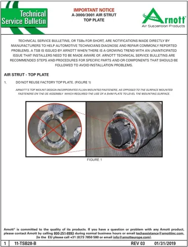 Vista 7 de Arnott Reemplazo para puntal de aire delantero derecho E320 E350 E500 E550 4Matic AWD